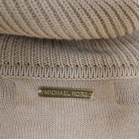 Michael Michael Kors Women's S Cowl Neck Logo Sweater - Picture 7 of 10